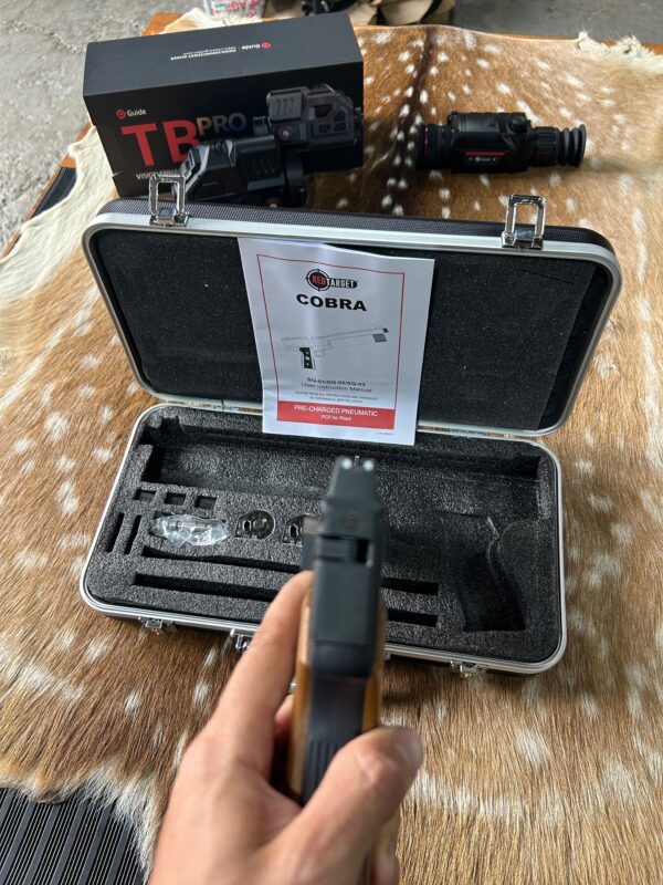 Pistola Pcp RedTarget cobra multicalibre (5,5-6,35-4,5) - Image 3