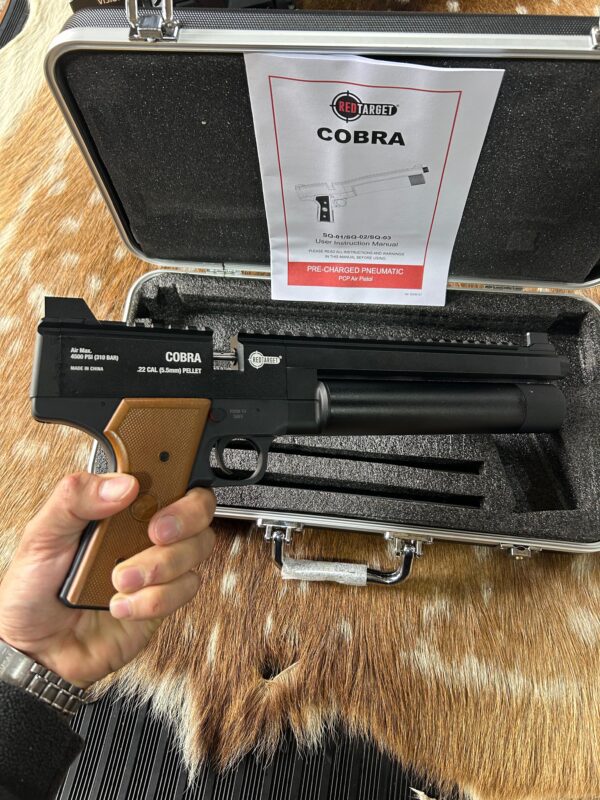 Pistola Pcp RedTarget cobra multicalibre (5,5-6,35-4,5) - Image 2