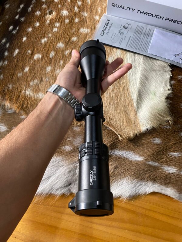 Mira Telescópica Vector Grizzly 2,5-15 x50