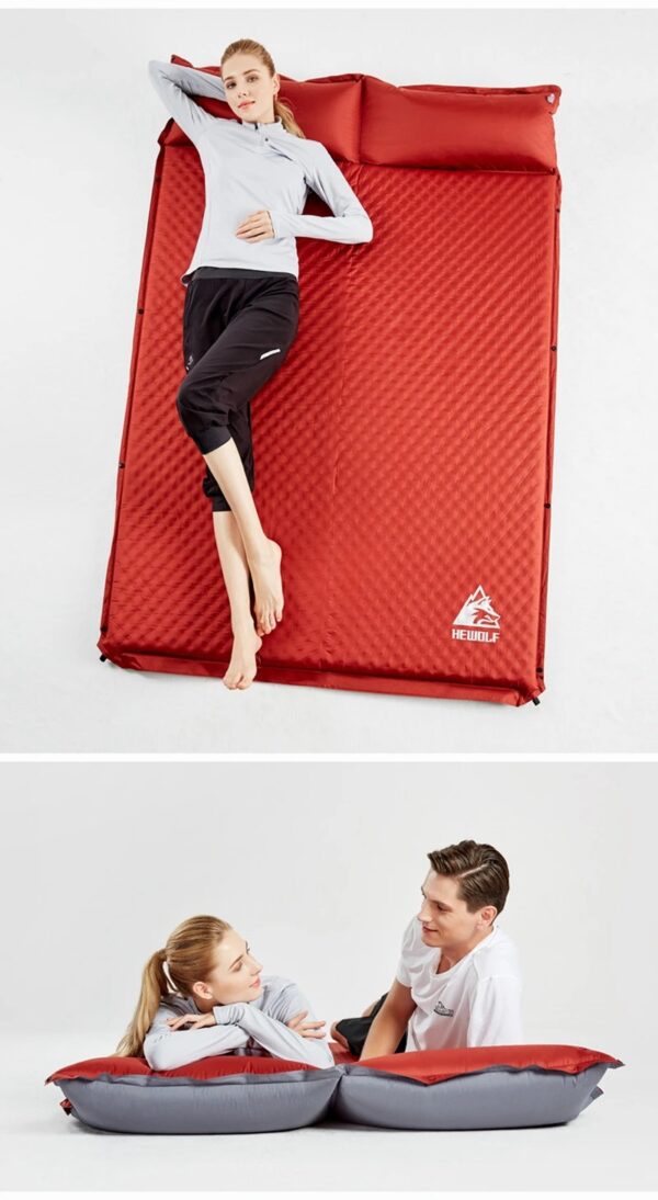 Colchoneta Autoinflable Hewolf 2 plazas - Image 2