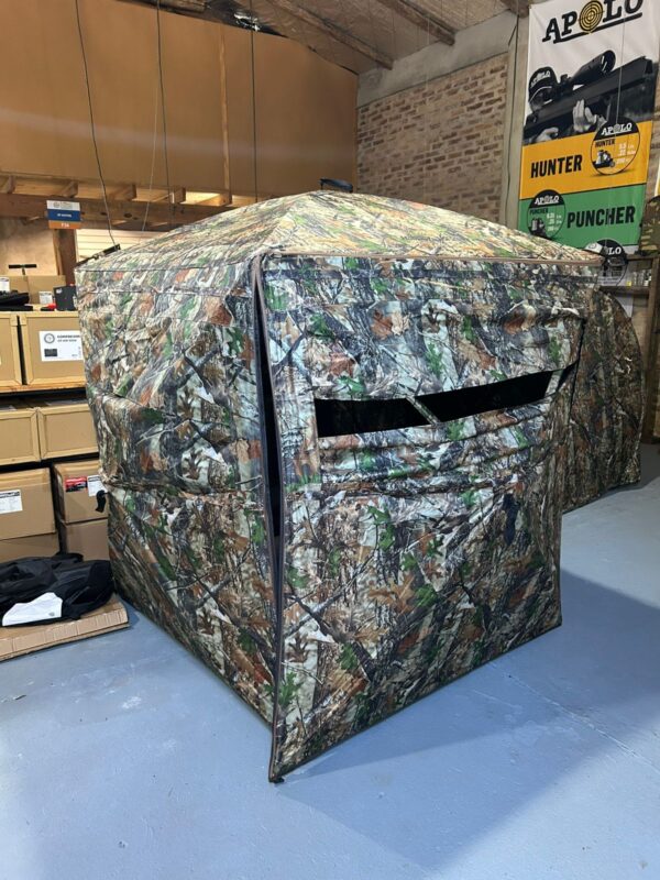 Carpa Apostadero para Caza Cuadrada Plegable