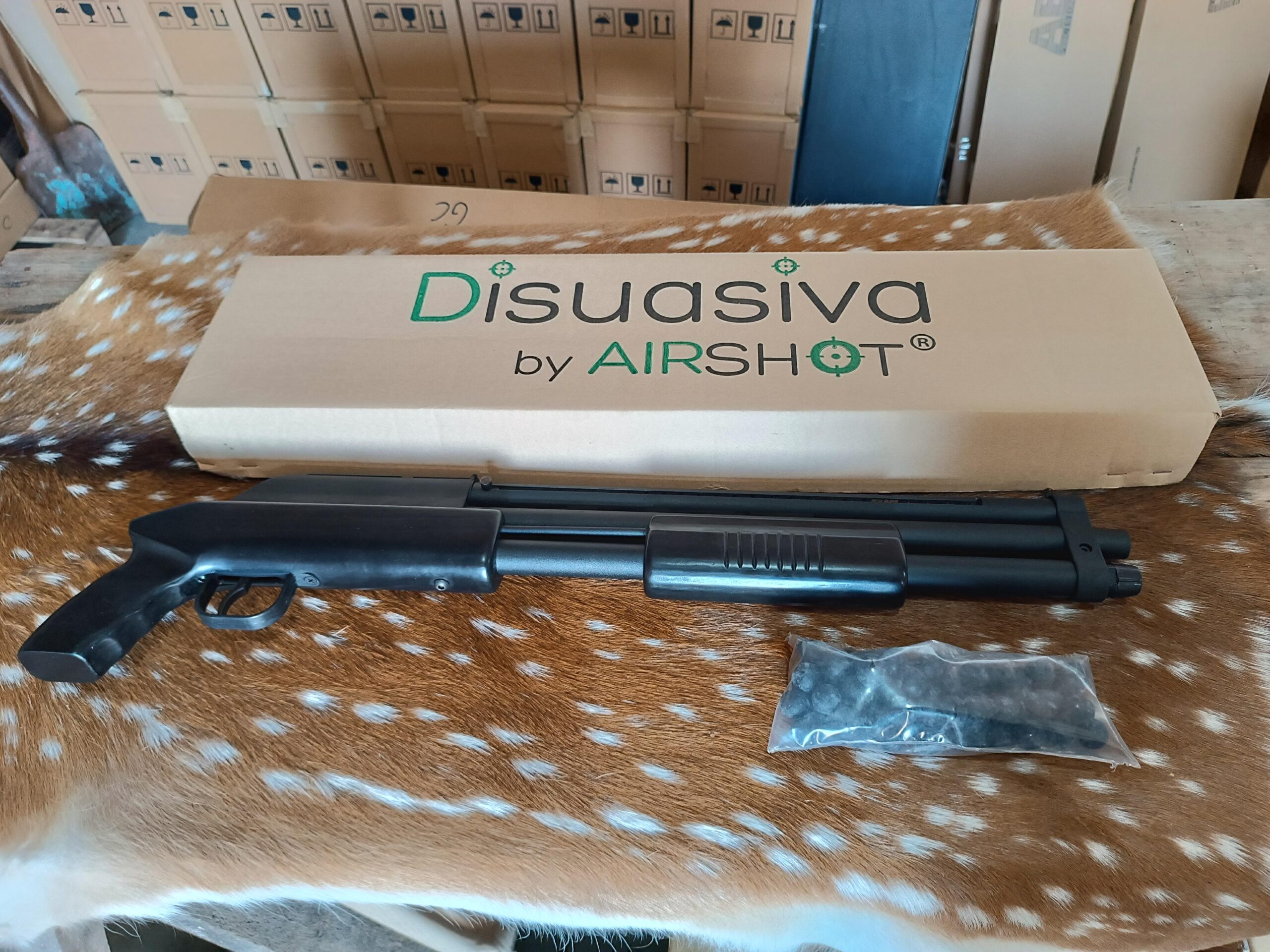 Escopetas Disuasivas a Gas para Posta de Goma Cal. 17,5mm