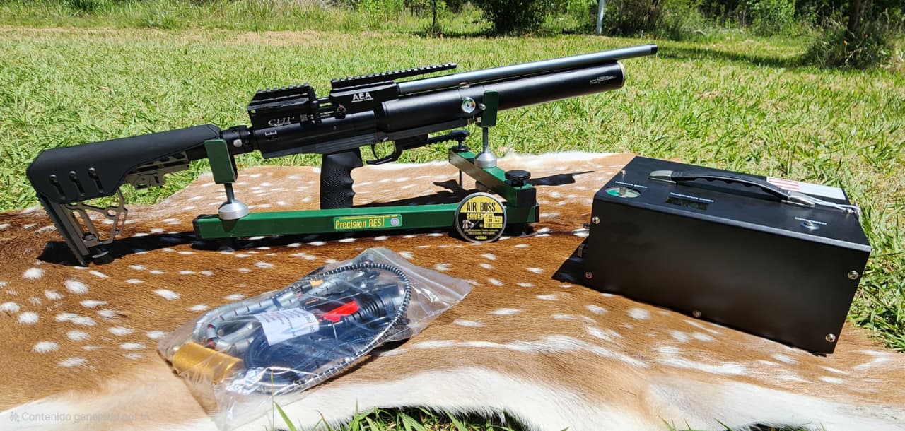 COMBO 3: AEA Challenger Pro 7,62+Compresor GP+Balines (SIN MIRA) - Image 3